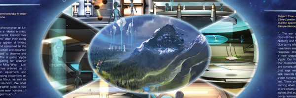 Stargate Worlds Magazine Spread